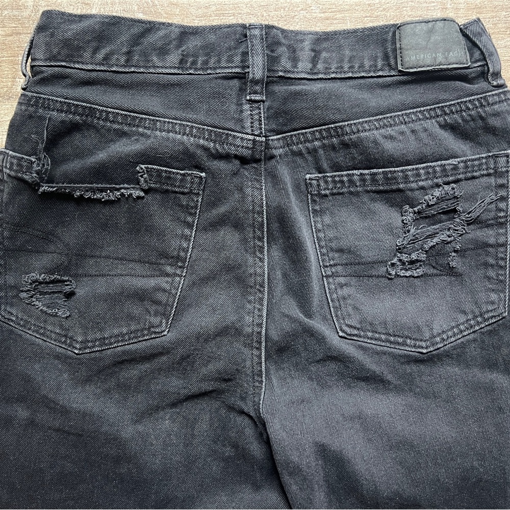American Eagle Outfitters Black Straight Leg Jeans - Picture 5 of 5